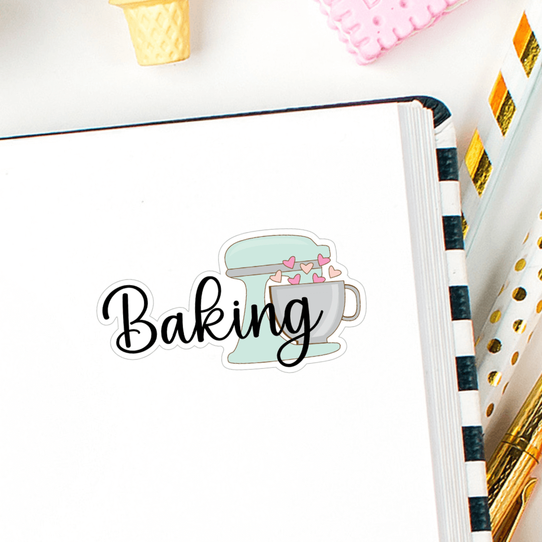 Baking Planner Stickers
