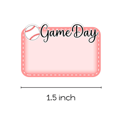 Game Day ~ Baseball/Softball