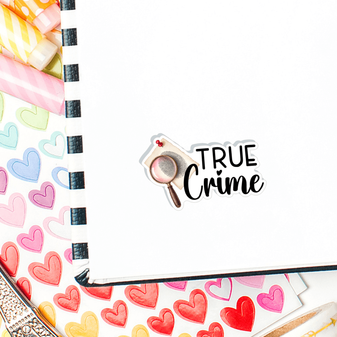 True Crime Planner Stickers
