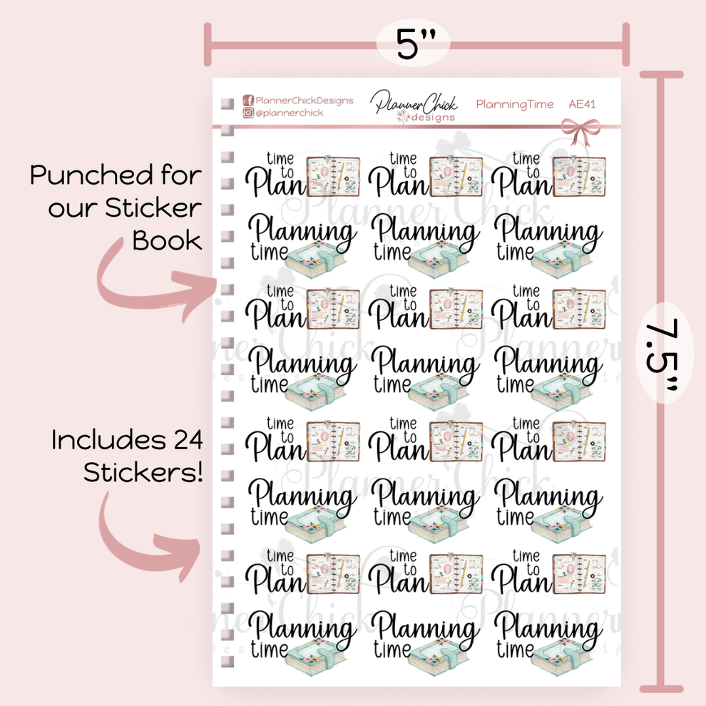 In Plan Sticker Plan Stickers – PlannerChickDesigns