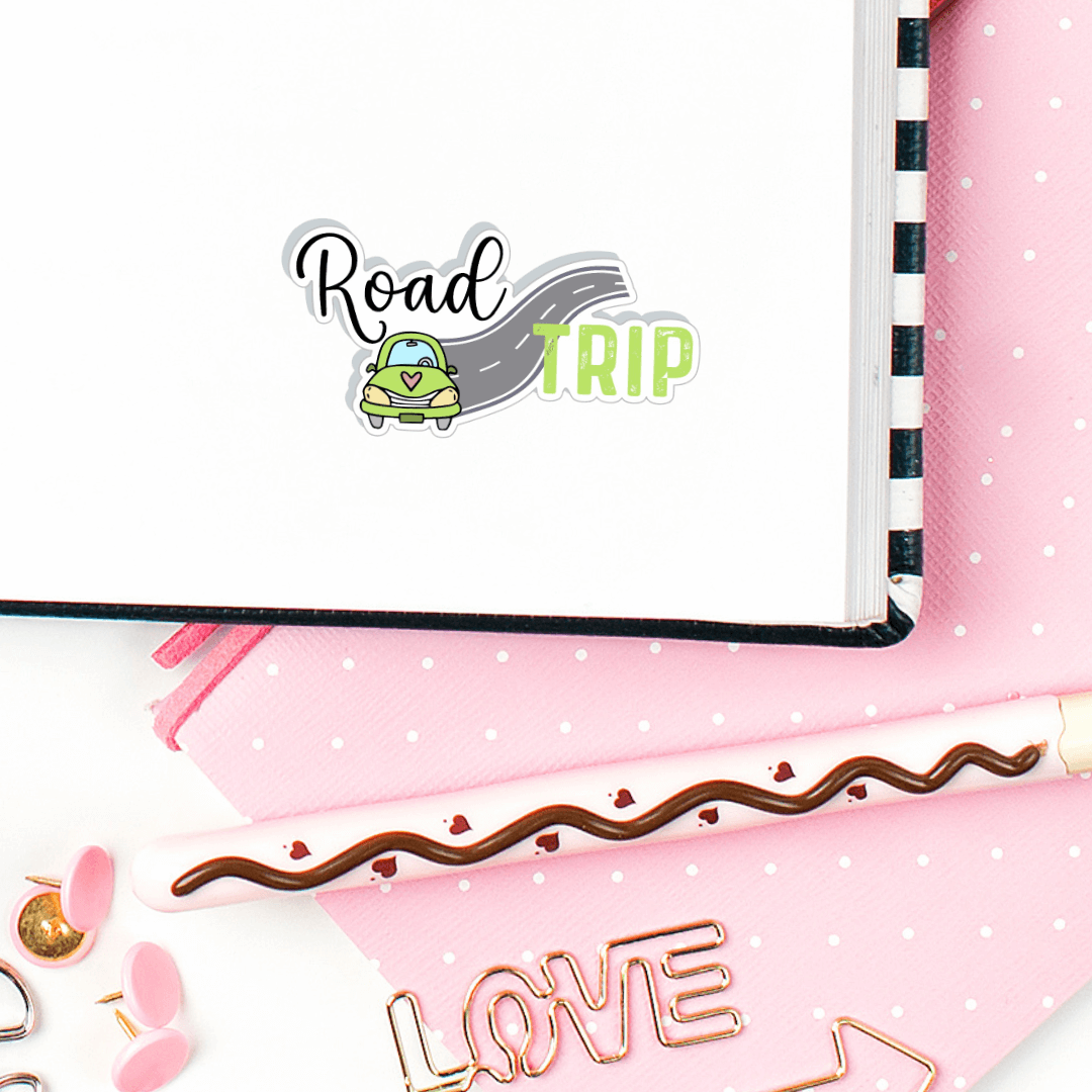 Road Trip Planner Stickers