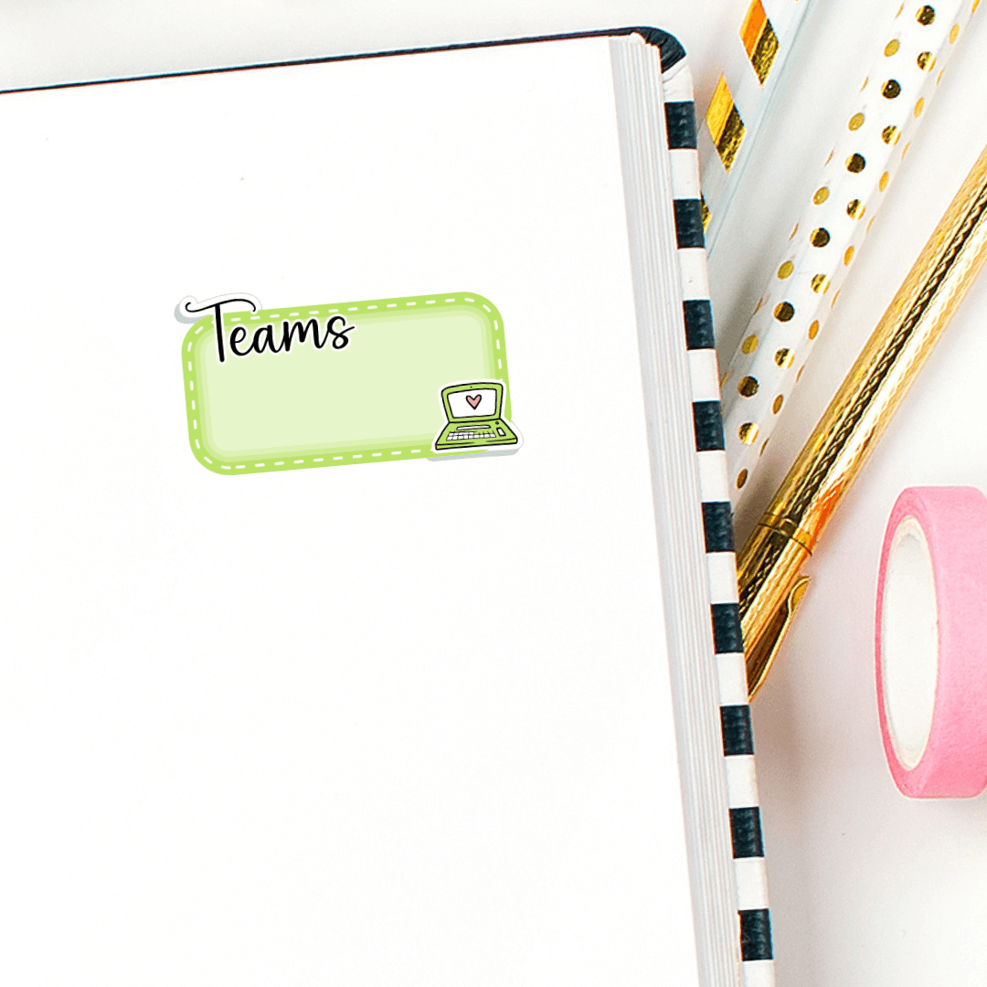 Teams Planner Stickers