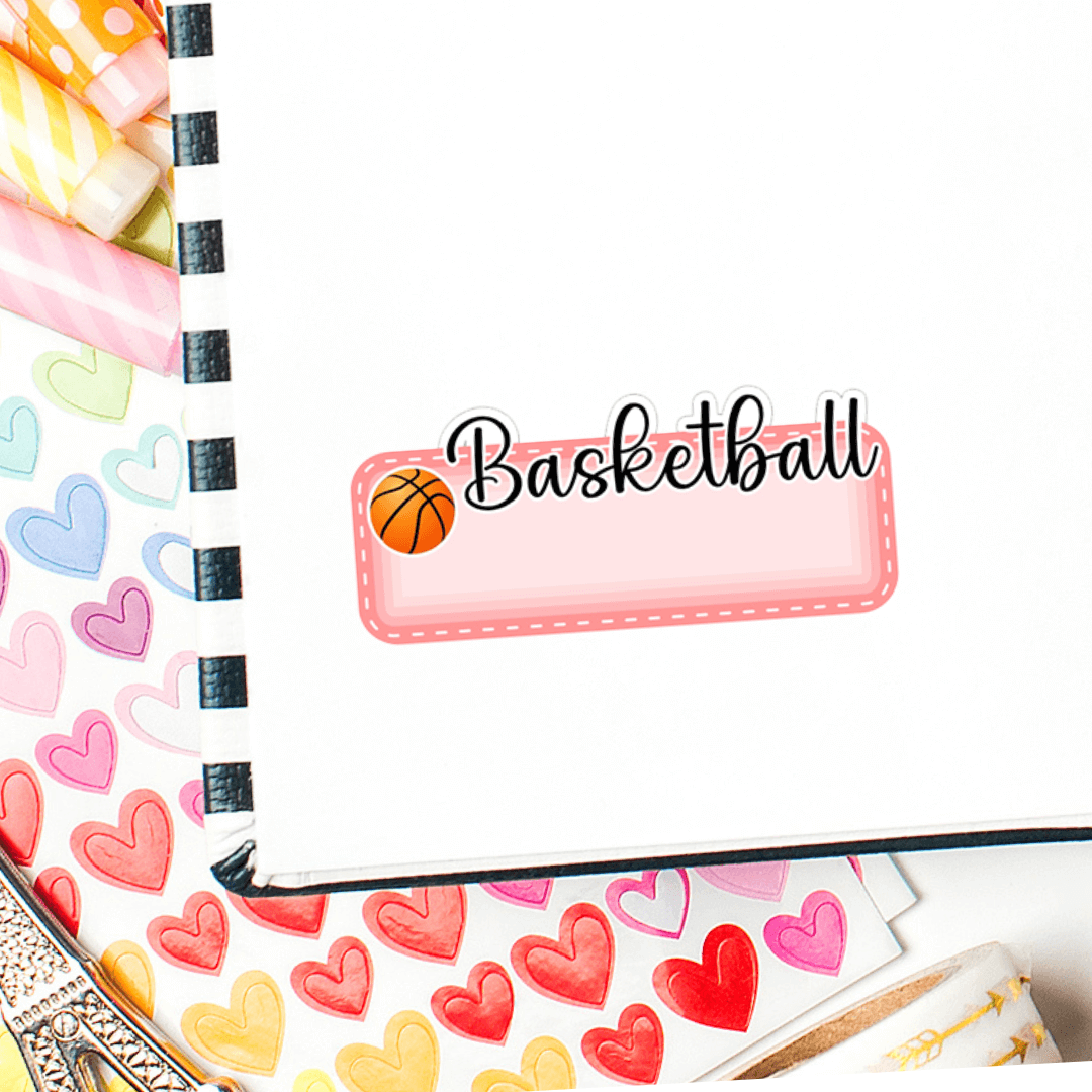 Basketball Planner Stickers