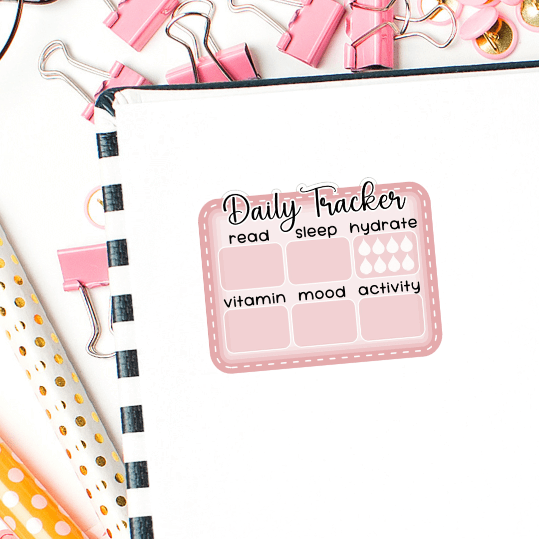 Daily Tracker Planner Stickers – PlannerChickDesigns