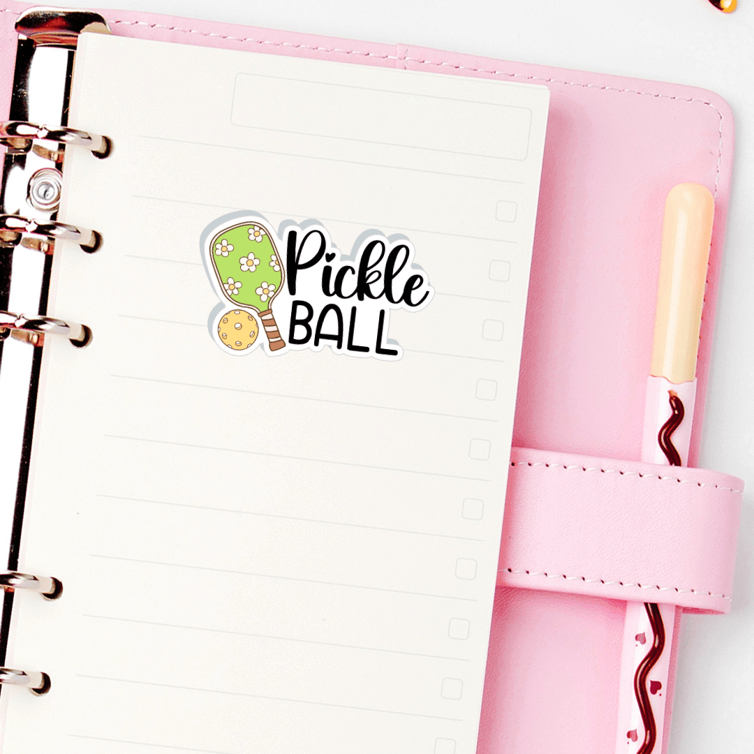 Pickleball Planner Stickers