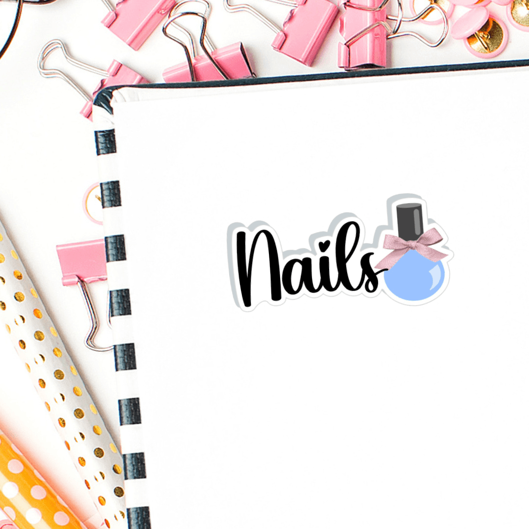 Nails Planner Stickers