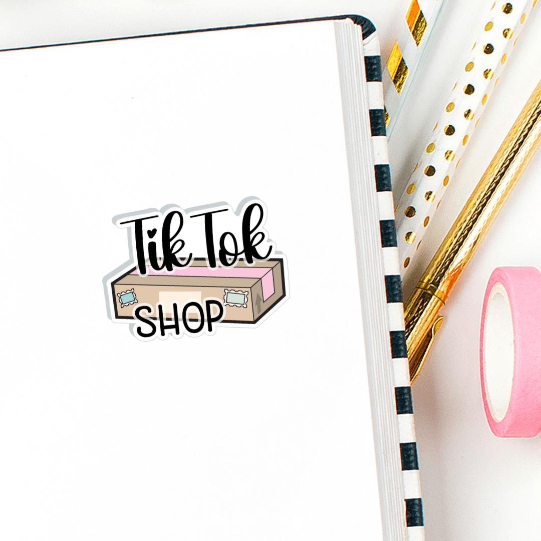 TikTok Shop Planner Stickers