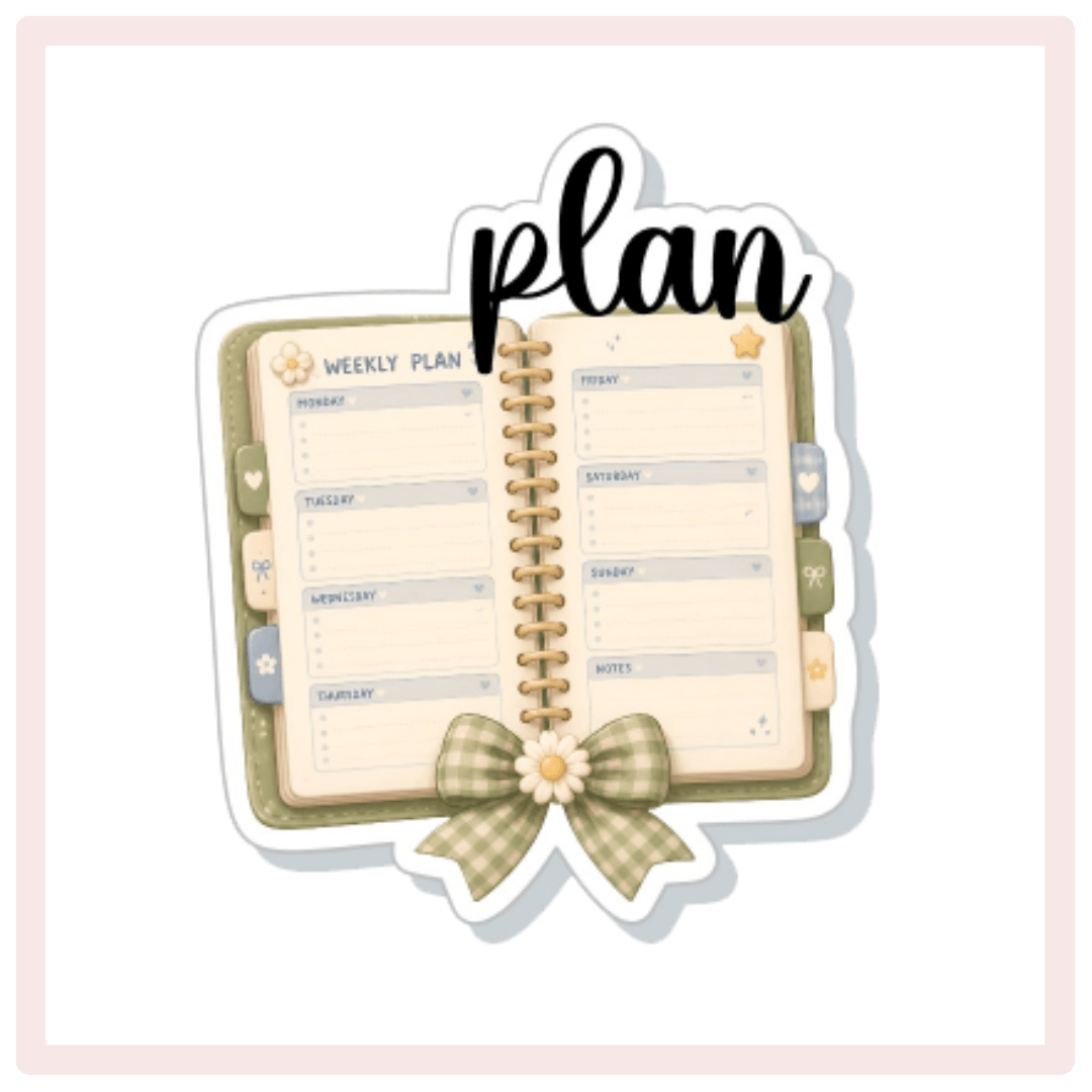 Neutral Planning Stickers