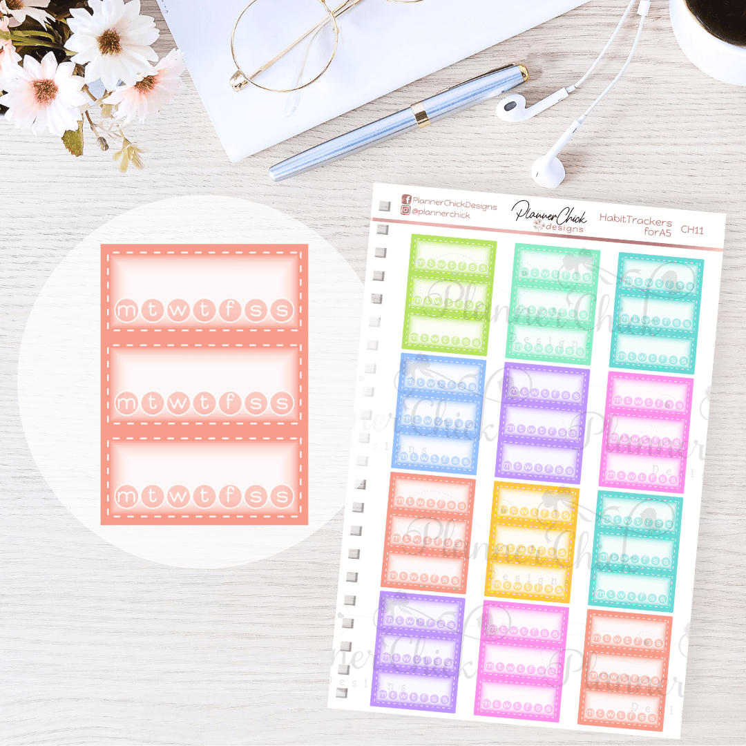 Habit Trackers for A5
