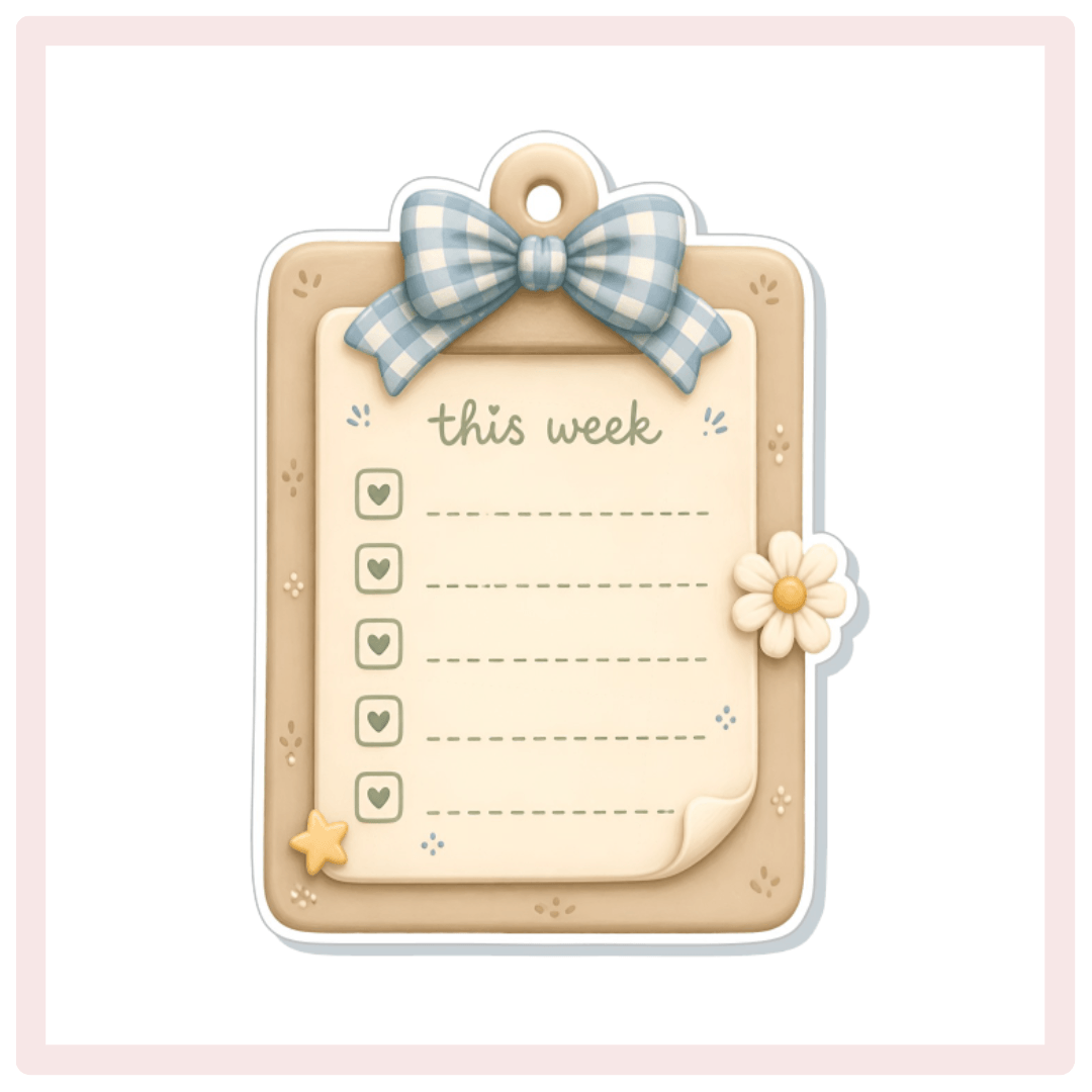 This Week Neutral Checklists