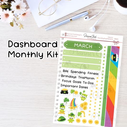 Dashboard Monthly Kit ~ March