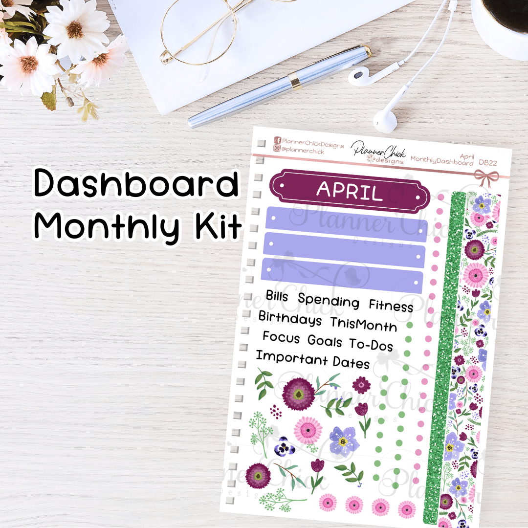 Dashboard Monthly Kit ~ April
