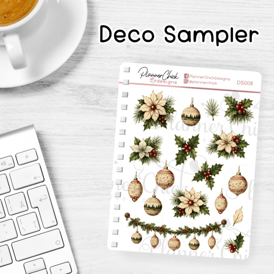 Vintage Christmas ~ Decorative Sampler