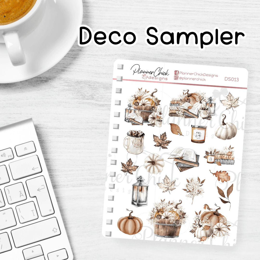 Fall Reading ~ Decorative Sampler