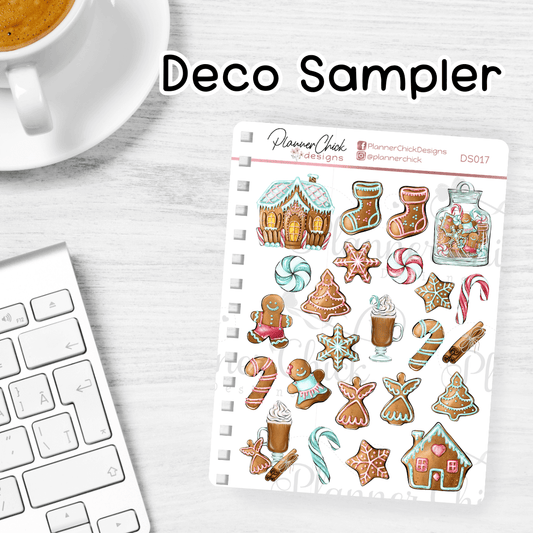 Magical Gingerbread ~ Decorative Sampler