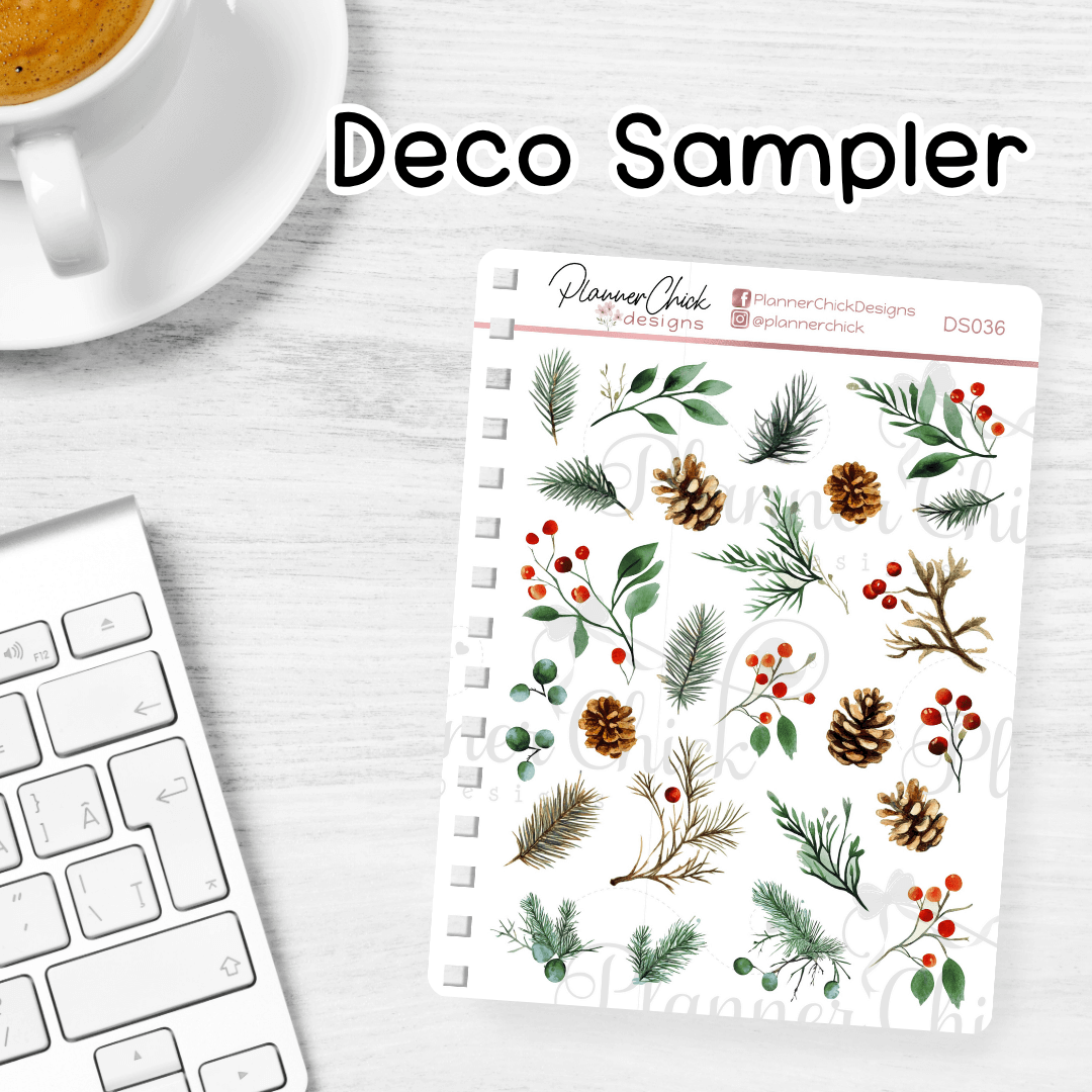 Evergreen ~ Decorative Sampler