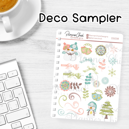 Let It Snow ~ Decorative Sampler