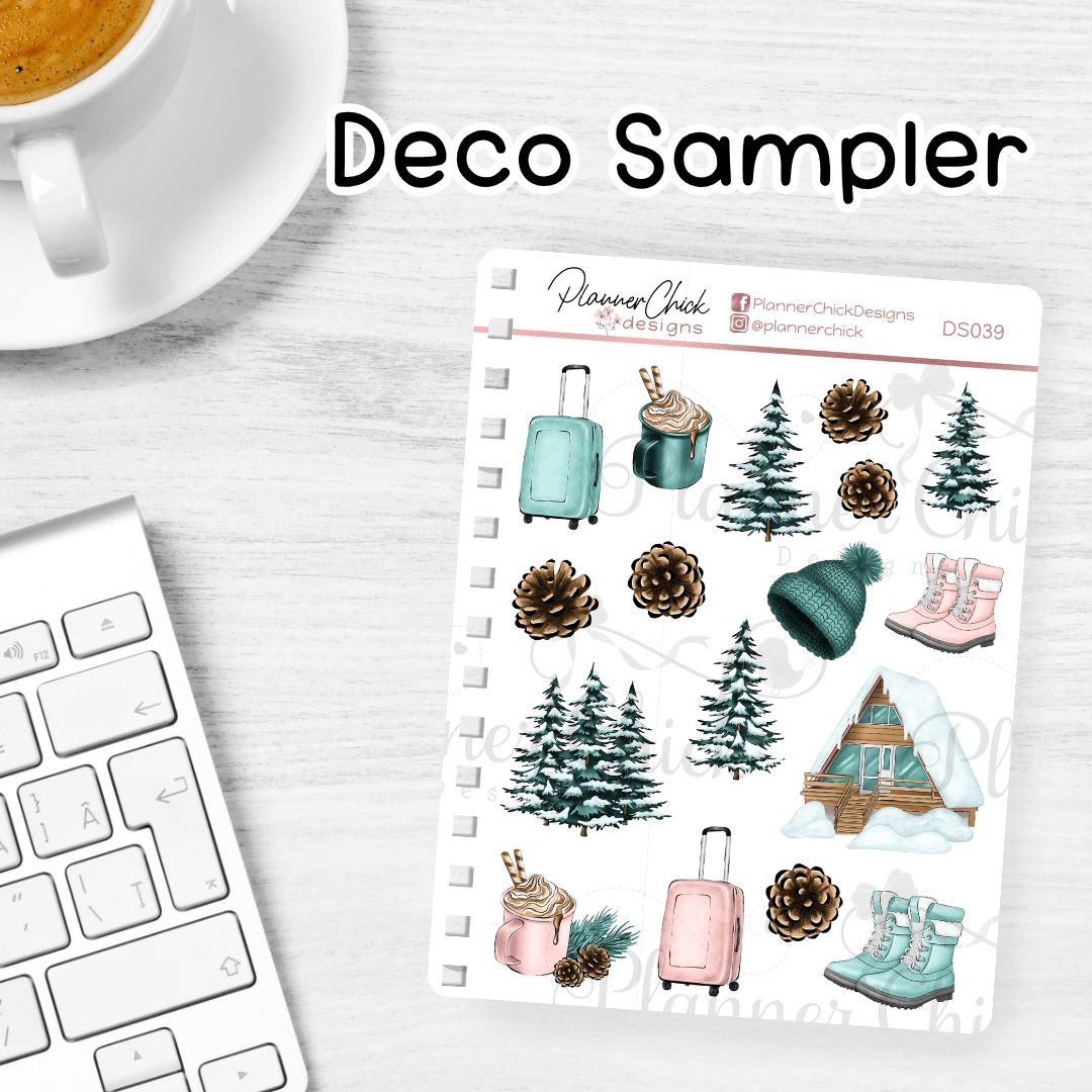 Ski Lodge ~ Decorative Sampler