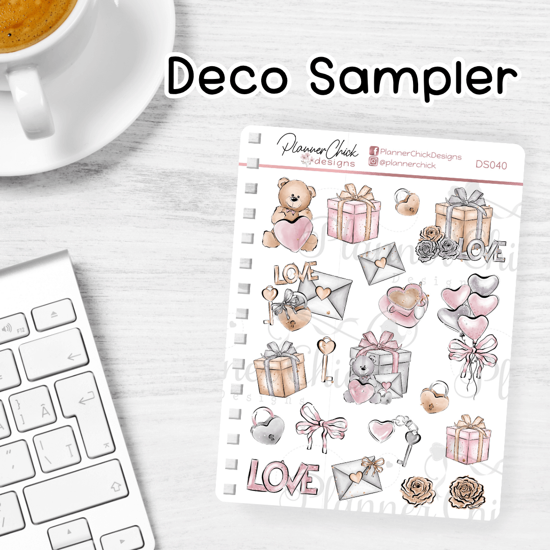 Be My Valentine ~ Decorative Sampler