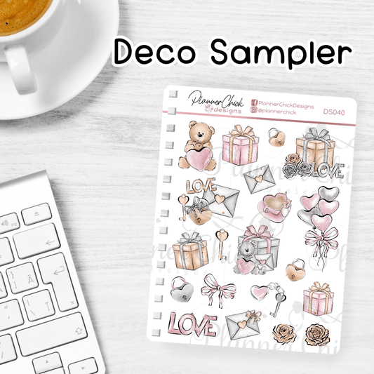 Be My Valentine ~ Decorative Sampler