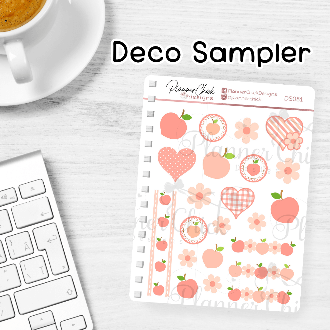 Just Peachy ~ Decorative Sampler