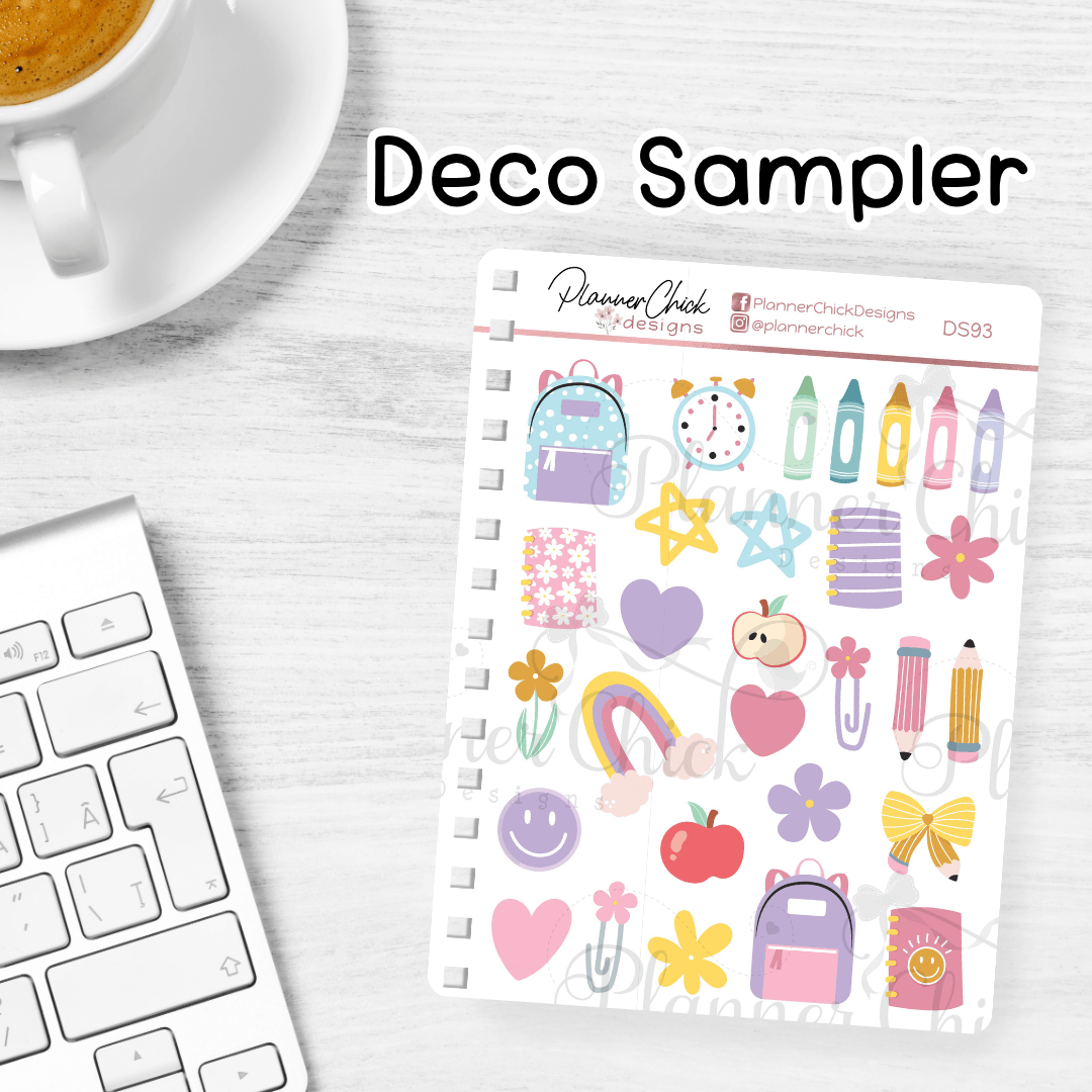 School & Office ~ Decorative Sampler