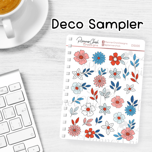July Floral ~ Decorative Sampler