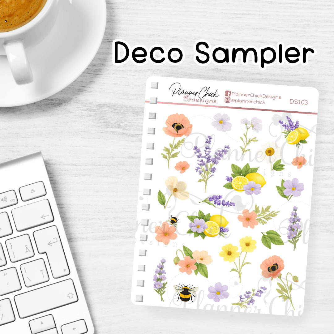 Lavender & Honey ~ Decorative Sampler