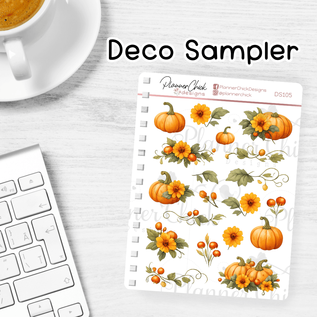 Neutral Fall ~ Decorative Sampler
