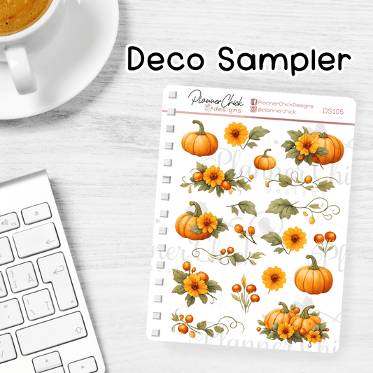 Neutral Fall ~ Decorative Sampler