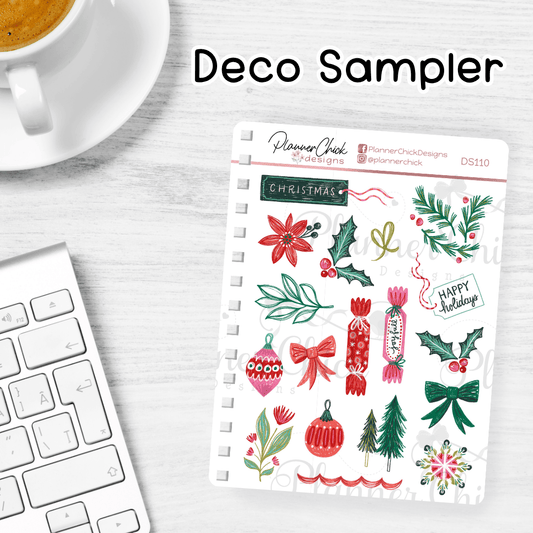 Retro Holiday ~ Decorative Sampler