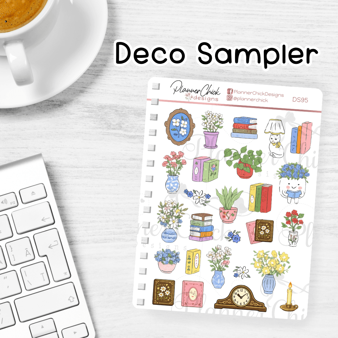 Bookshelf ~ Decorative Sampler