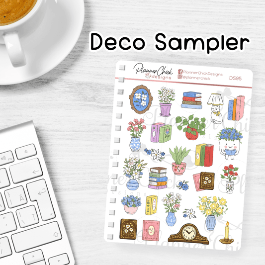 Bookshelf ~ Decorative Sampler