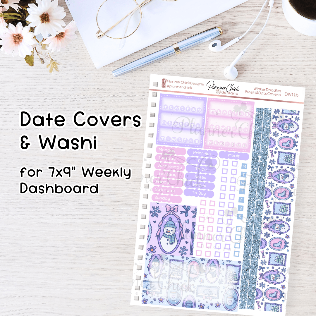 **$2 Tuesday**  Winter Doodles ~ Mini Kits