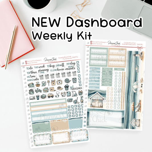 NEW!!  Dashboard Weekly Kits ~ TWO Sheets
