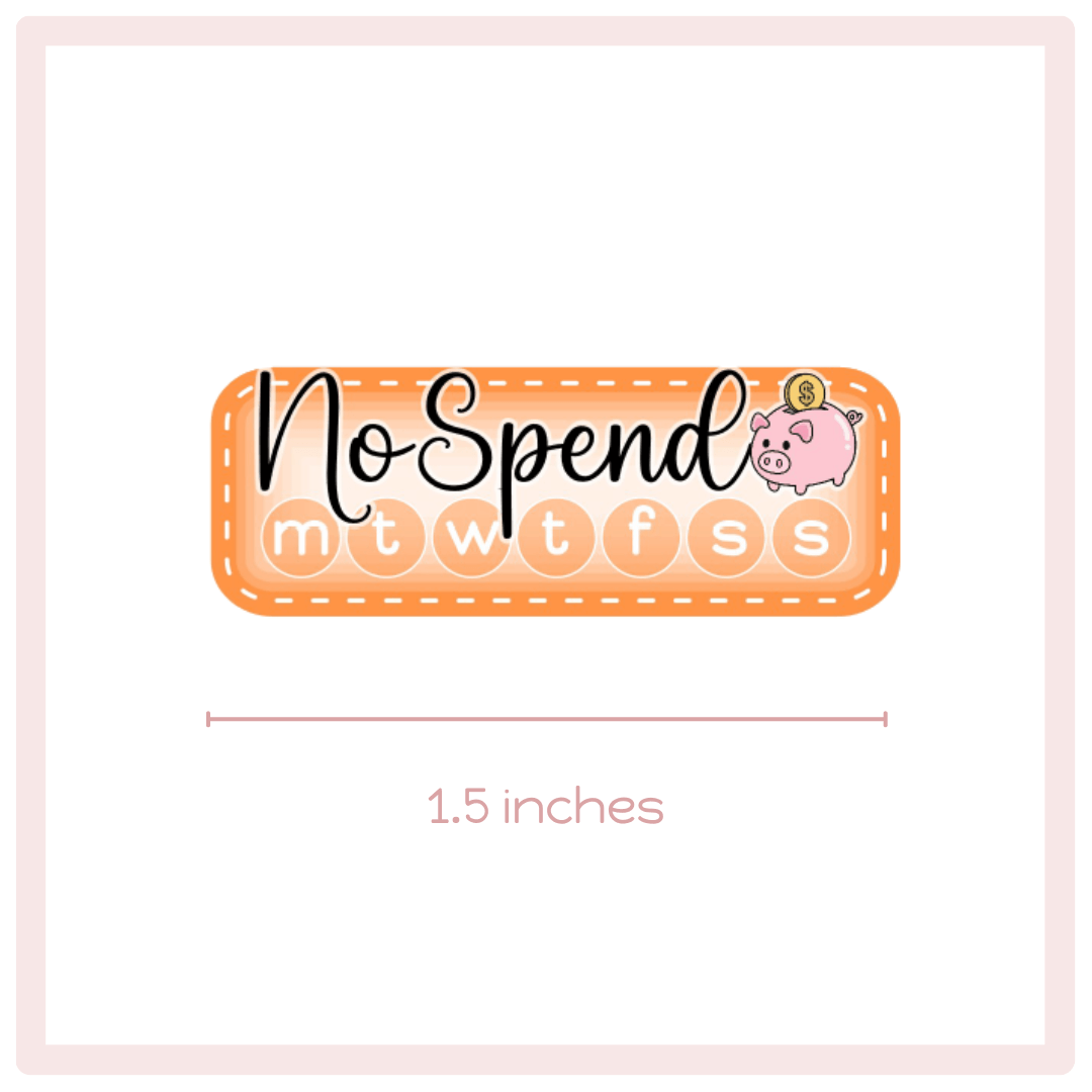 No Spend Habit Tracker