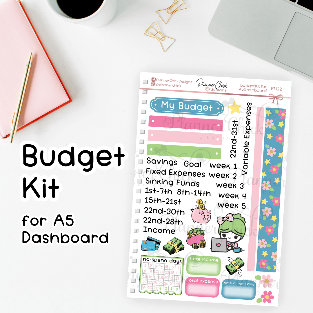 Budget Kit for Monthly Dashboard