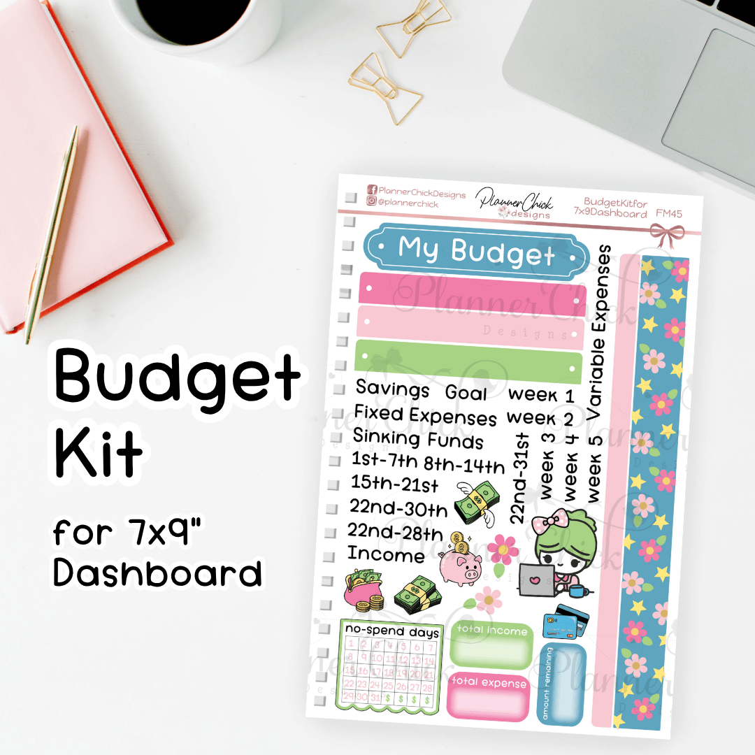 Budget Kit for Monthly Dashboard