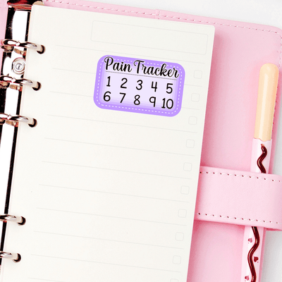 Pain Tracker Planner Stickers