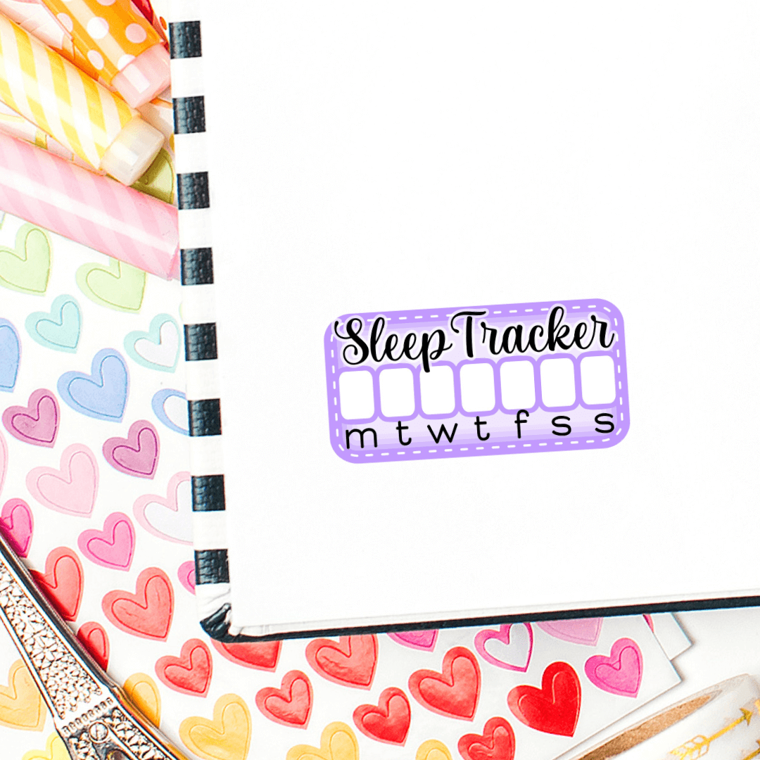 Sleep Tracker Planner Stickers