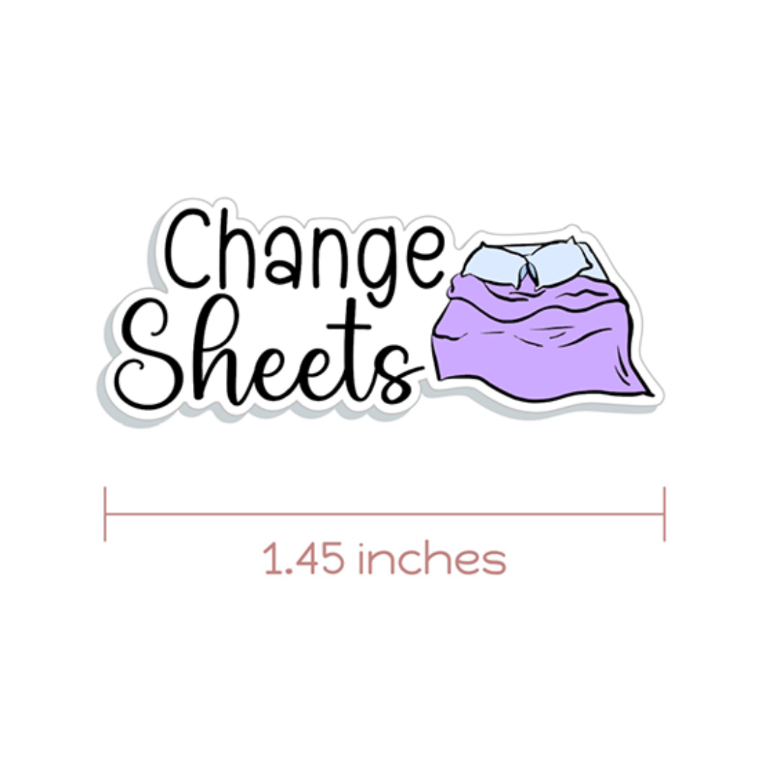 Change Sheets Planner Stickers