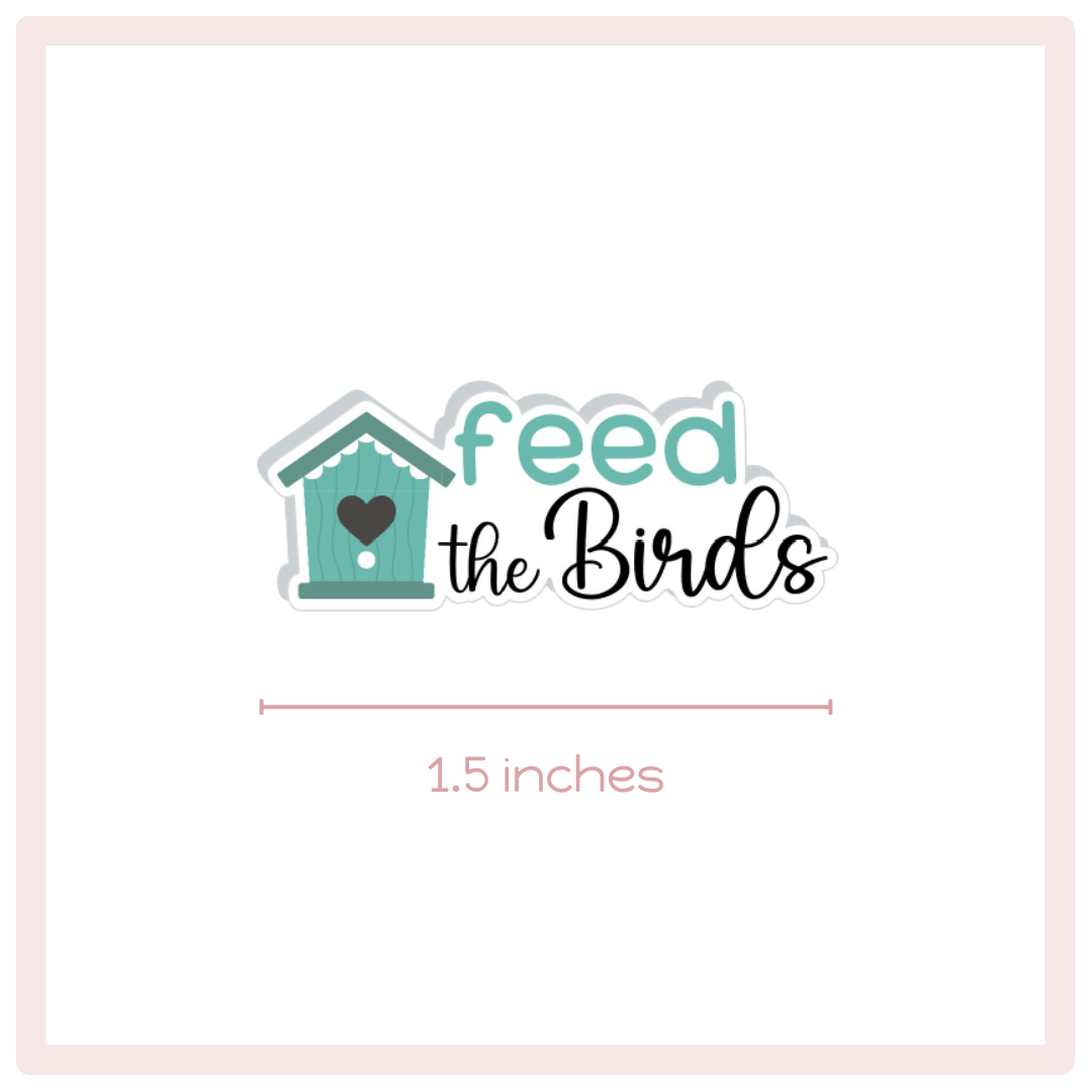 Feed the Birds Planner Stickers