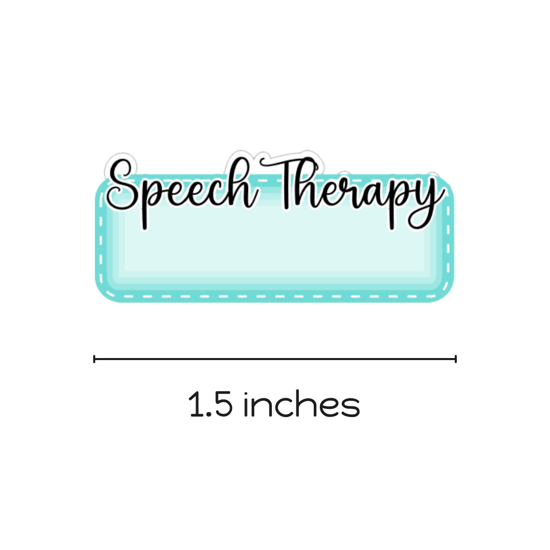 Speech Therapy Planner Stickers
