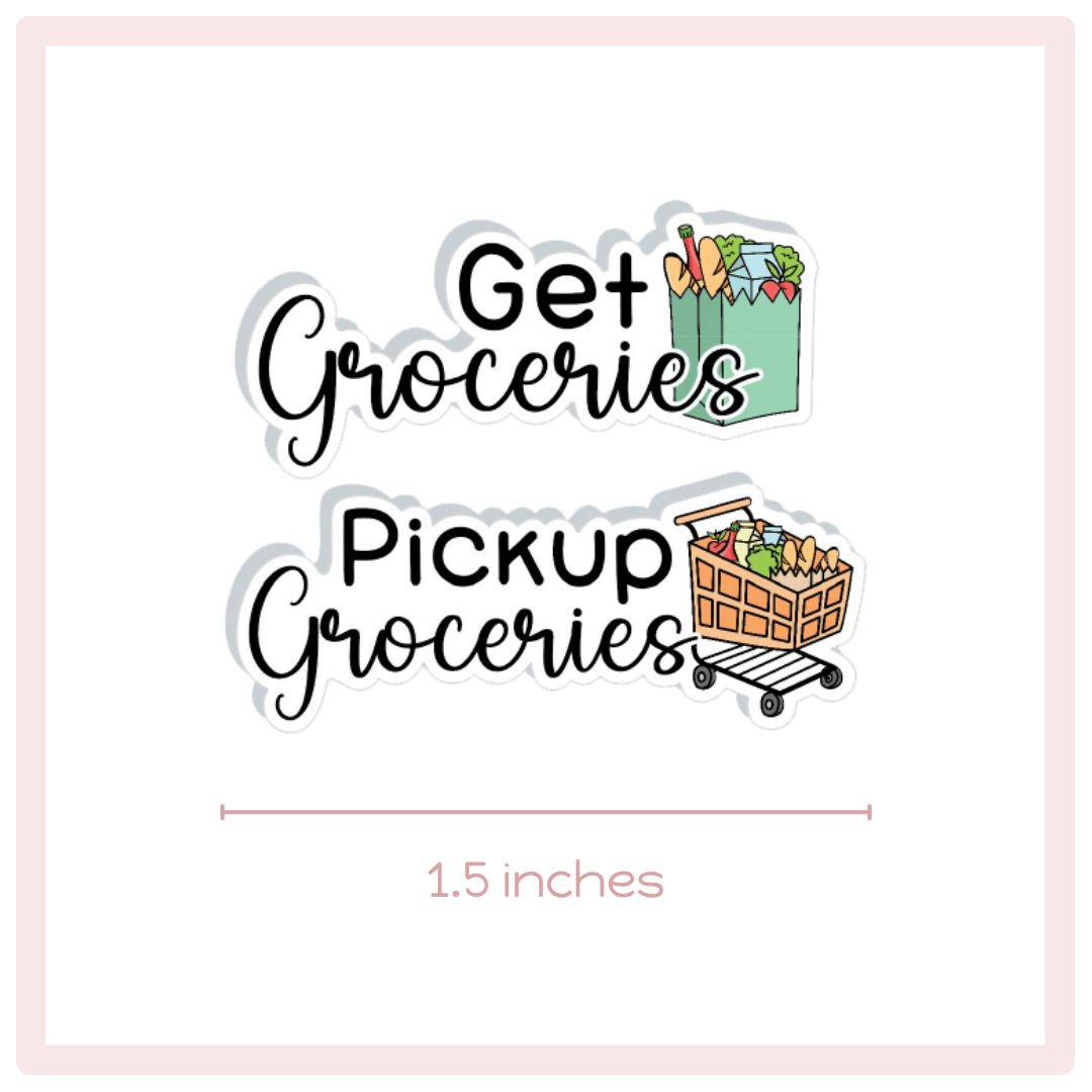 Get Groceries/Pick Up Groceries