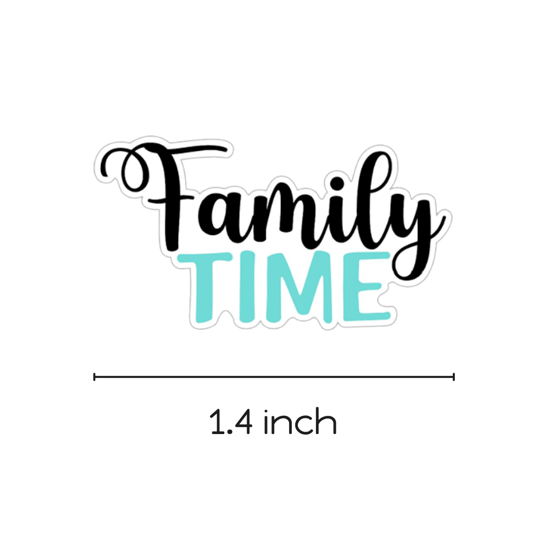 Family Time Planner Stickers