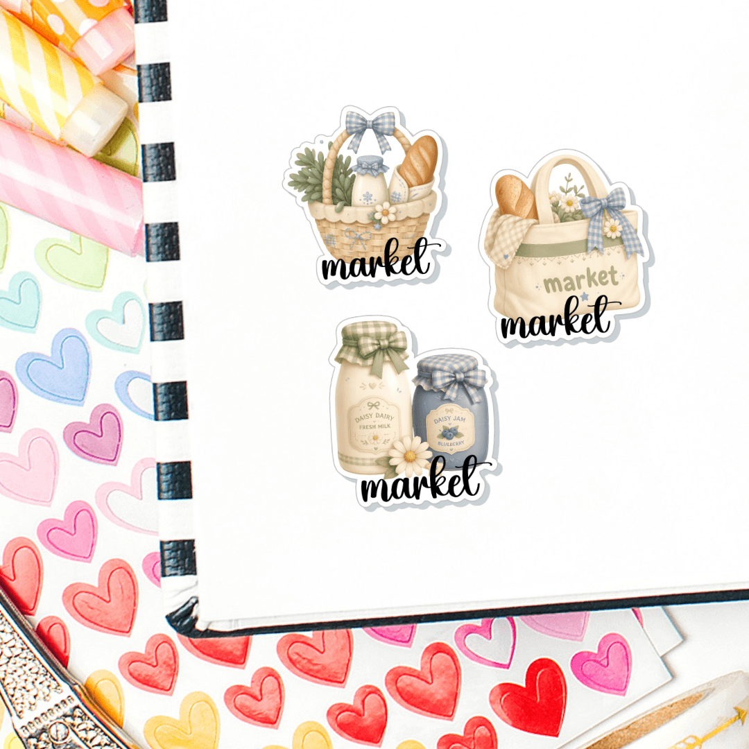 Market Planner Stickers