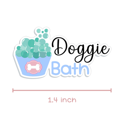 Doggie Bath Planner Stickers