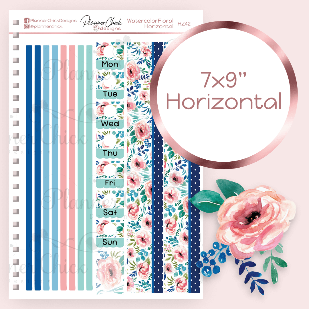Watercolor Floral ~ Mini Kits