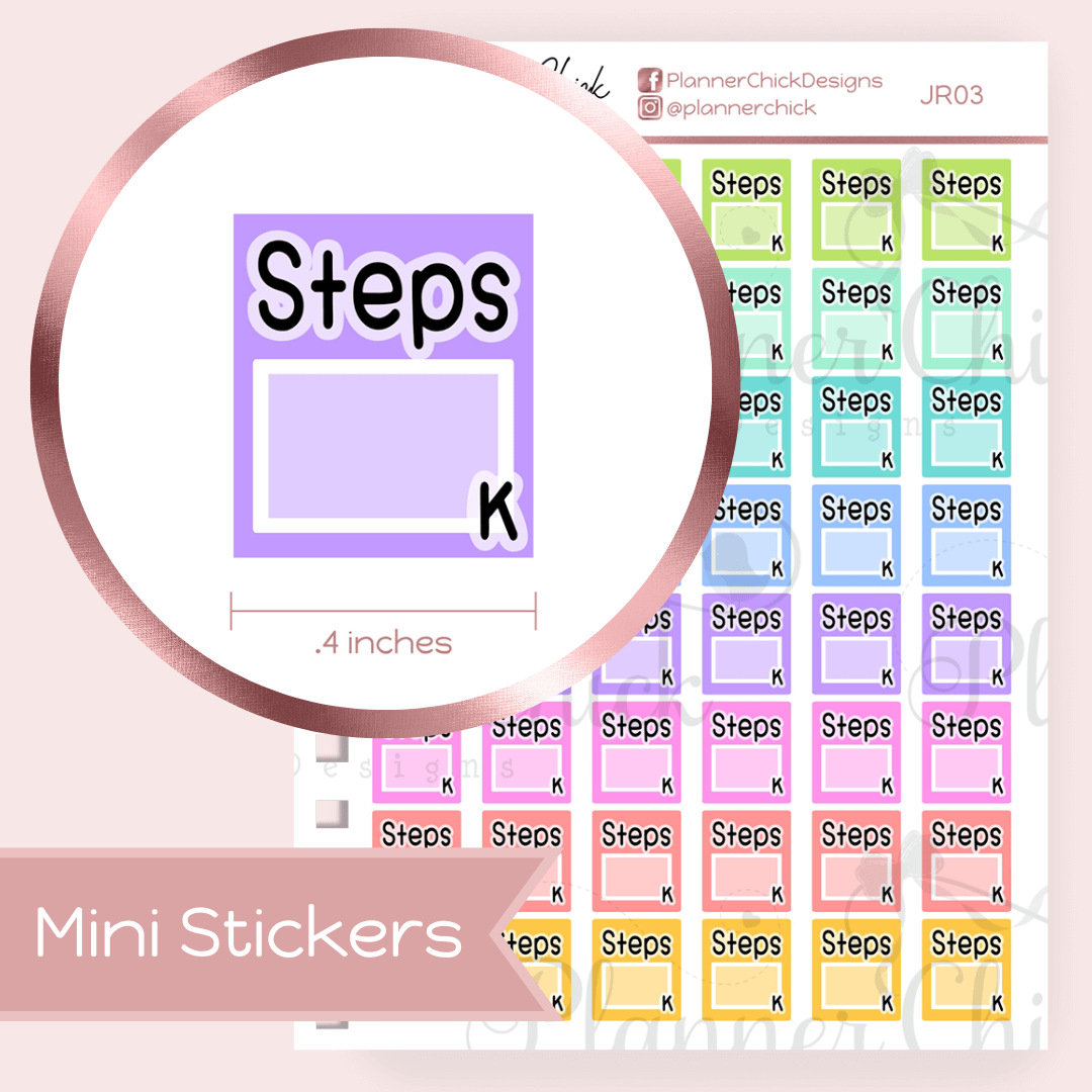 Mini Stickers ~ Steps DayBlox