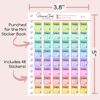 Mini Stickers ~ Steps DayBlox